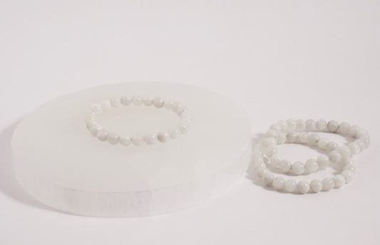 Rainbow Moonstone Bracelet – Awareness. New Beginning. Growth.