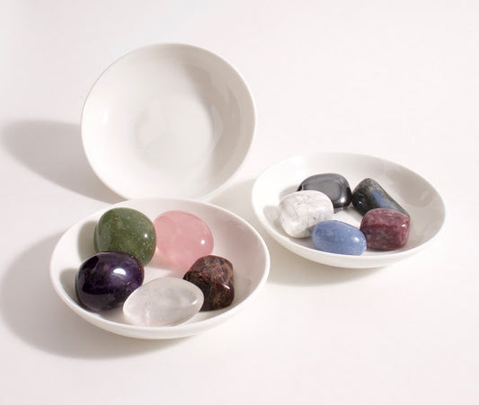 Round Ceramic Trinket Dish