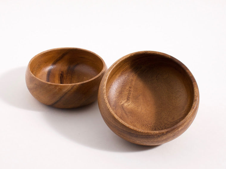 Wooden Catch-All Dish – Acacia Wood Round