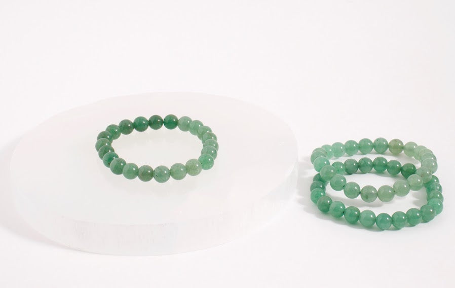 Green Aventurine Bracelet – Abundance. Good Luck. Healing