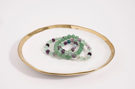 Fluorite Bracelet – Clearing. Balance. Harmony.