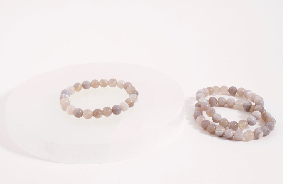 Grey Agate Bracelet – Balance. Confidence. Serenity.