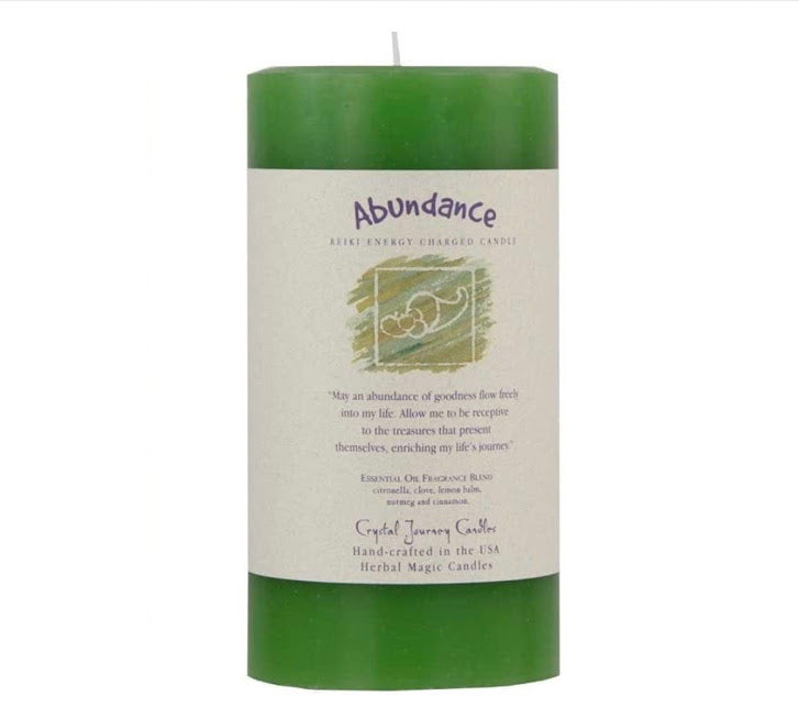 Abundance – Reiki Energy Candle
