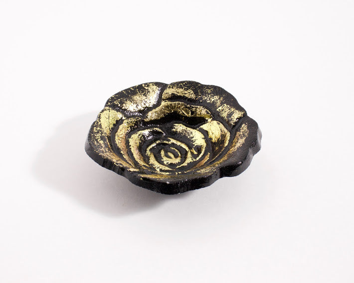 Golden Rose Incense Burner