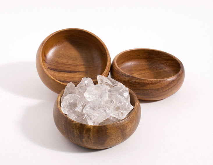 Wooden Catch-All Dish – Acacia Wood Round