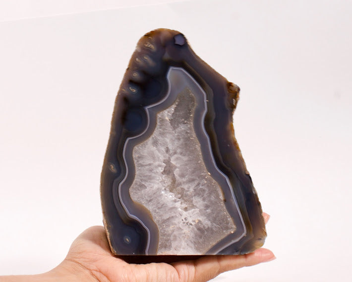 Agate Geode Table Lamp