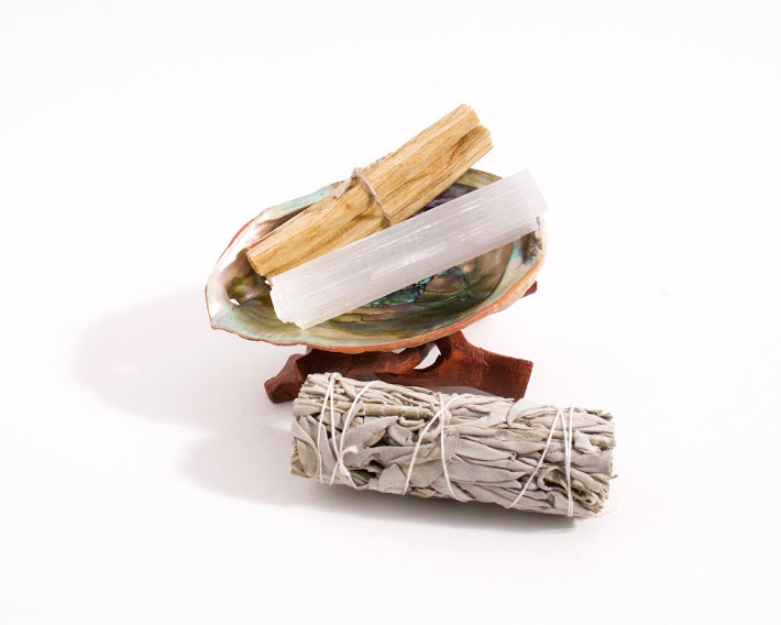 Smudging Set – Medium Abalone Shell